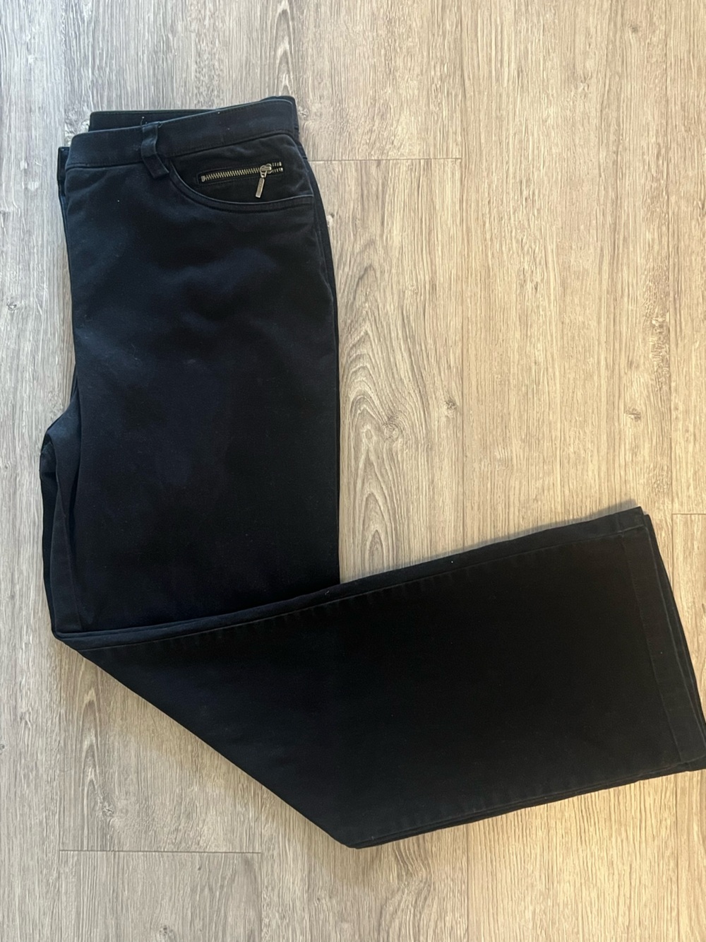 Haggar Straight-Leg Women’s Jeans in Black